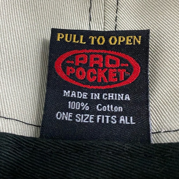 Don’t Tread On Me! US Navy Black Hidden Pocket Hat NWT - Picture 9 of 11